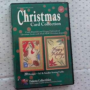 Christmas Collection Machine Embroidery CD 20 Designs